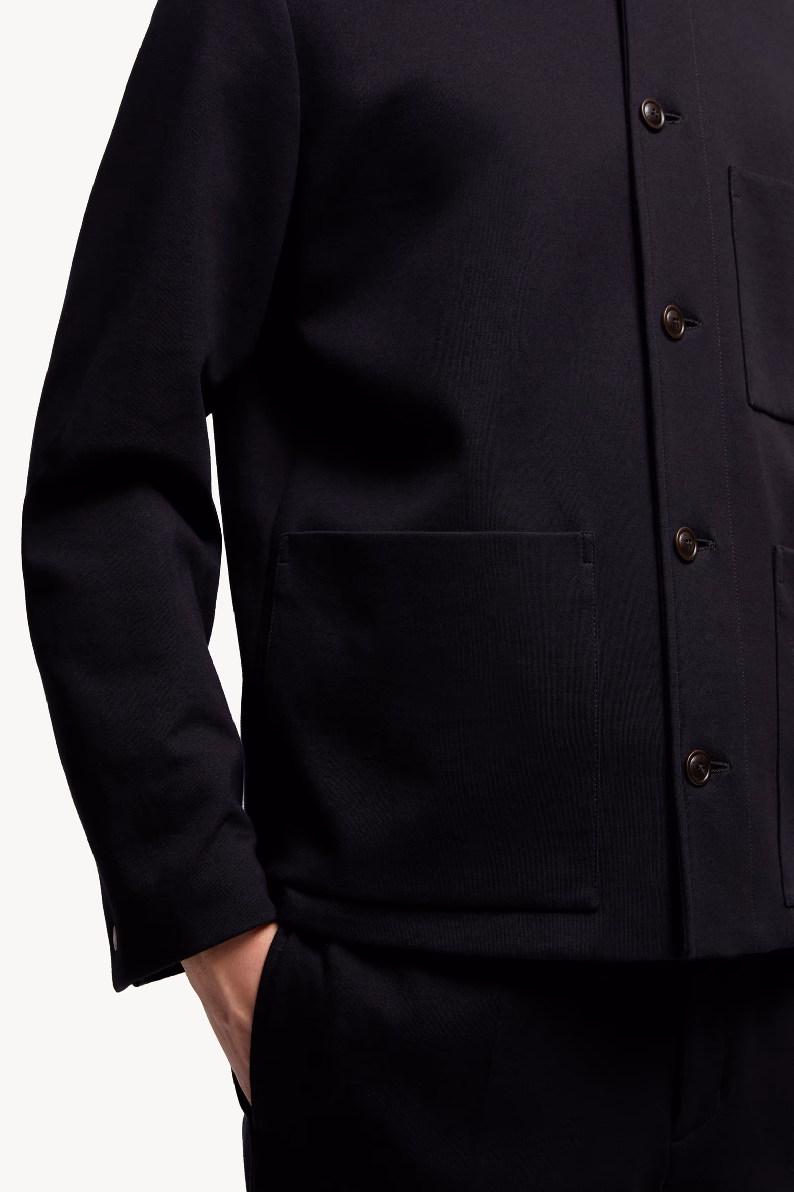 Cabalian Shirt Jacket Men Blue Moncler 7